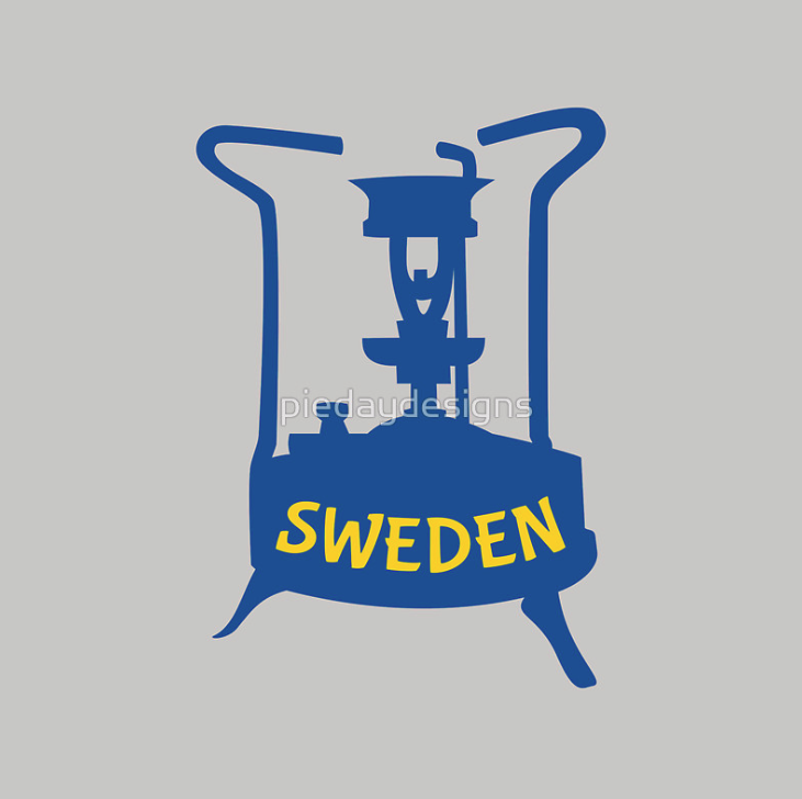 stove, brass stove, pressure stove, camp stove, camping, vintage stove, classic camp stove, one pint stove, swedish stove, sweden, swedish, made in sweden, retro camping, swedish flag, national flag of sweden, flag