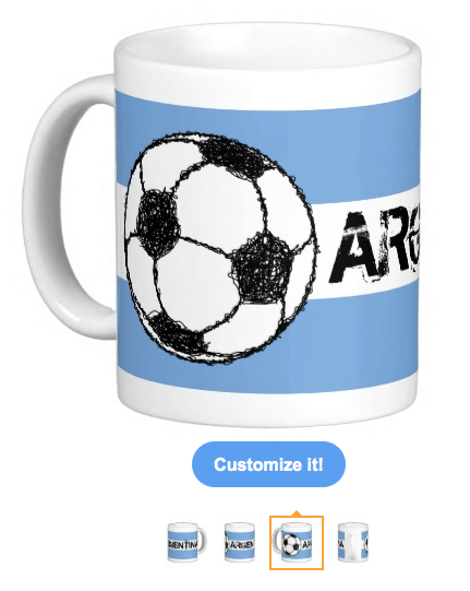 argentina, flag, tricolour, soccer, soccer ball, football, footy, sketch, ball, blue and white stripes, stylised flag, black and white ball, national flag of argentina, mugs