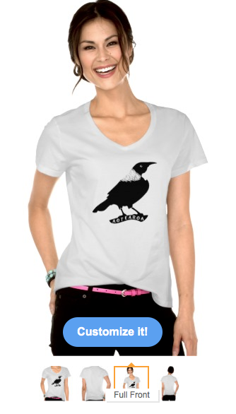 bird, new zealand, aotearoa, native bird, black bird, black and white bird, white space, tui, song bird, new zealand native bird, tuis, t-shirts