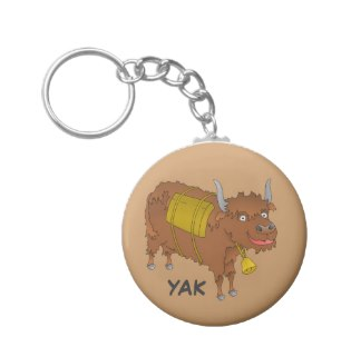 Picture, yak, yaks, animal, asian animal, cute animal, hairy, wooly, cartoon animal, cartoon, brown yak, key chains 