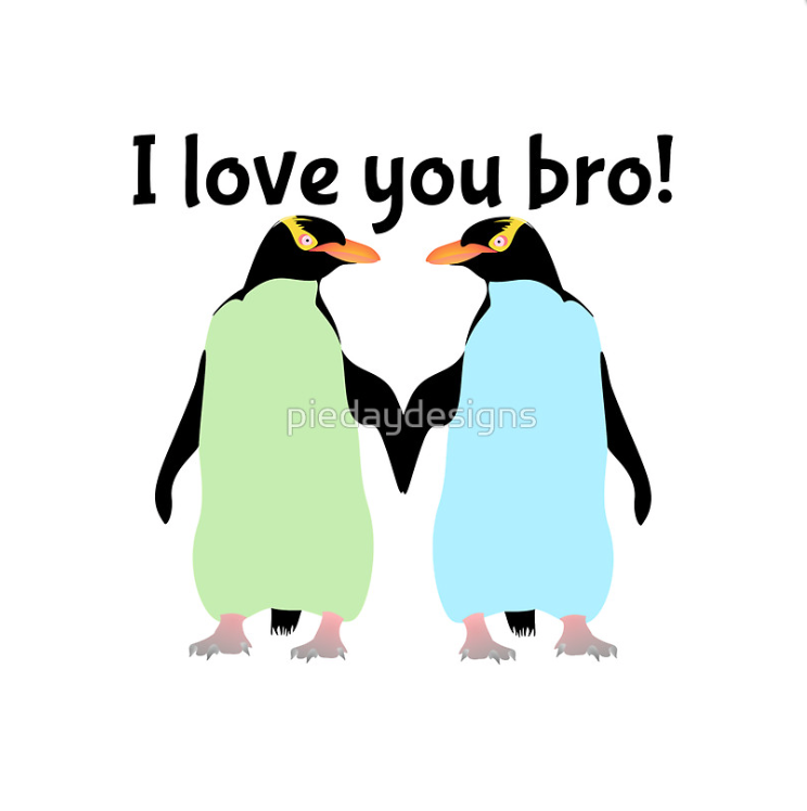 yellow eyed penguin, hoiho, penguins holding hands, pastel colours, i love you bro, i love you, gay pride, gay, blue penguin, green peunguin, love, gay love, relationships, new zealand birds, new zealand native birds, endangered birds, endangered species