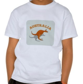 T-Shirts, kangaroo, kangaroos, wallaby, wallabies, australia, aussie, shadow, cute kangaroo, leaping kangaroo, jumping kangaroo, cartoon, tee shirts