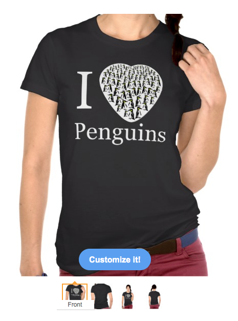 i love penguins, penguin, love, penguins, birds, black and white, yellow, black, dark, shirts