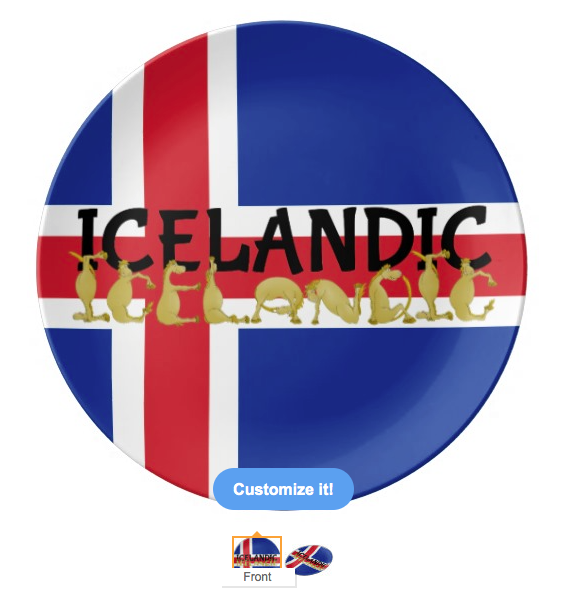 iceland, icelandic, icelandic pony, icelandic horse, pony horse foal, cute, pony, cartoon, horse, happy, porcelain plate