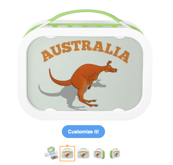 kangaroo, wallaby, australia, australian animal, cute, cute kangaroo, animal, cute animal, marsupial, jumping, Lunchbox