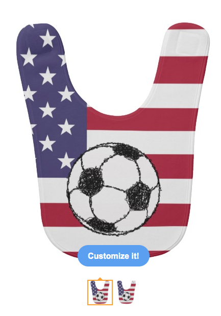 usa, untied states, flag of the united states, flag, stars and stripes, football, foot ball, soccer, ball, soccer ball, drawing, footy, sketch, baby bib