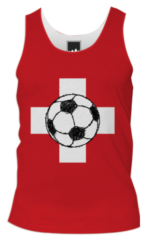 football, soccer, singlet, swiss, switzerland, swiss flag, ball