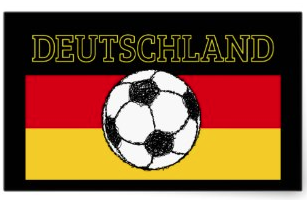 german, flag, football, soccer ball, germany, soccer, ball, sketch, deutschland, german flag, black red and gold, stylised flag, rectangular sticker