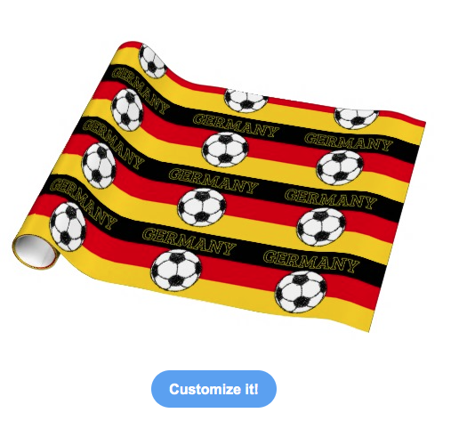 german, flag, football, soccer ball, germany, soccer, ball, sketch, deutschland, german flag, black red and gold, stylised flag, Gift Wrap Paper, wrapping paper