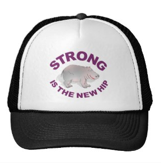 Picture Hippo, strong is the new hip hats by mailboxdisco 