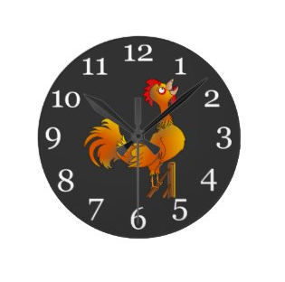 rooster, crow, crowing, batam, feathers, rooster crowing, fence post, brown feathers, wake up, dawn chorus, wood fence, dawn, Clock 